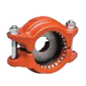 Victaulic LA83P50PE0 QuickVic Style P50 1 x 3/4 in. Orange Enamel Reducing Coupling VLA83P50PE0