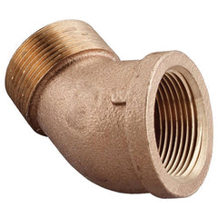 Merit Brass X103A-20 Street Elbow 125 lb 1-1/4 in MNPT x FNPT