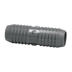 LASCO 1429-015 PVC Pressure Coupling 1-1/2 Inch Barb Connection - NSF Certified