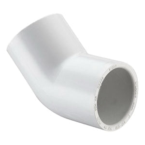 Spears 417-040 PVC Pipe Fitting 45 Degree Elbow Schedule 40 4 Socket