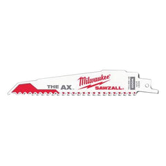 Milwaukee 48-00-5021 The Ax Sawzall Blade 6 in 5 TPI Pack of 5