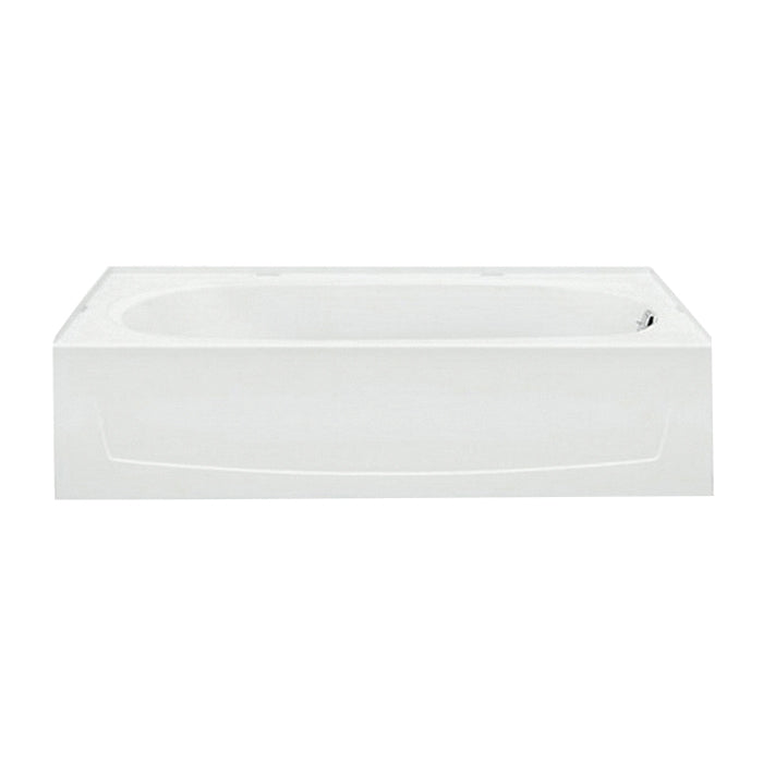 Sterling 71041120-0 Performa 7104 Vikrell Right Drain 3-Wall Alcove Bathtub 35 gal