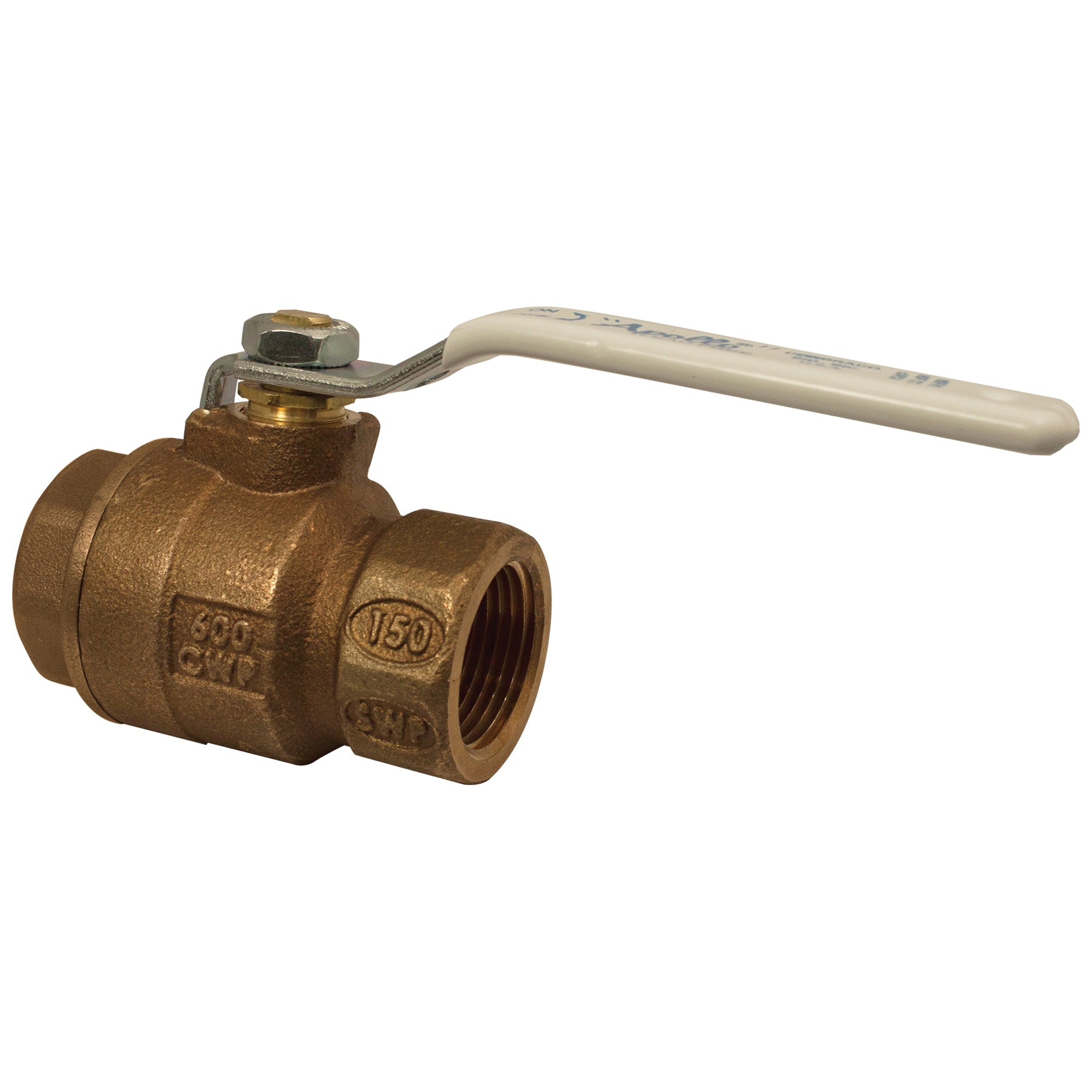 Apollo 77CLF14401A Bronze Full Port NPT 600# Ball Valve