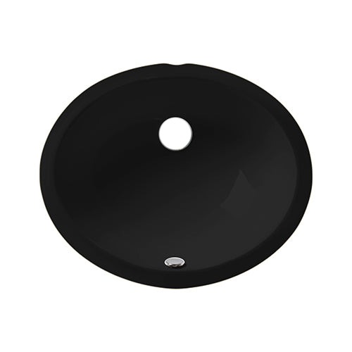 DAKOTA Dakota Plumbing Products US-1512BK Undermount Oval Sink