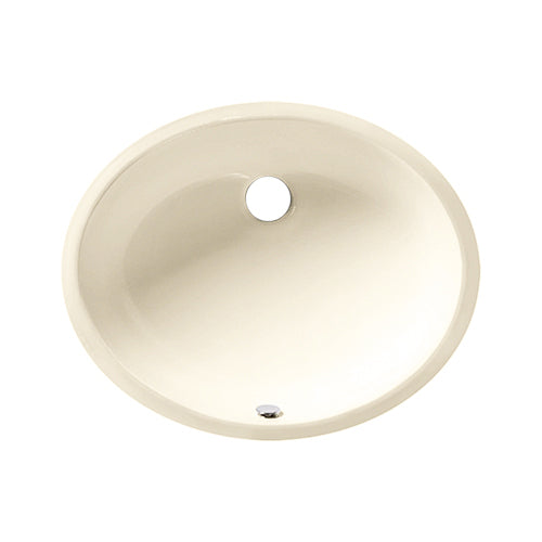 DAKOTA Dakota Plumbing Products US-1613B Undermount Oval Sink Biscuit