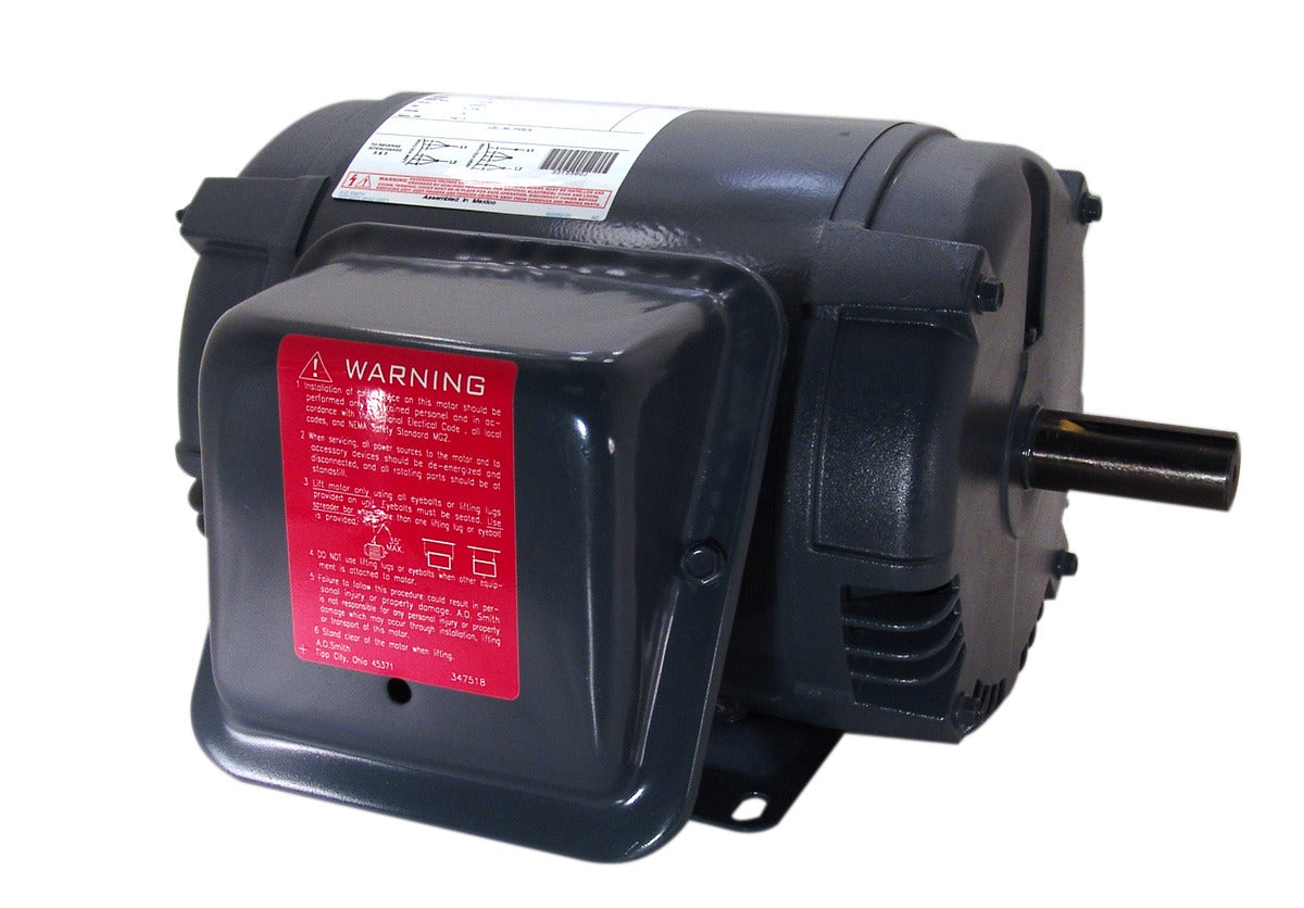 Century UV210 General Purpose Motor 3 HP 182T Open Drip Proof