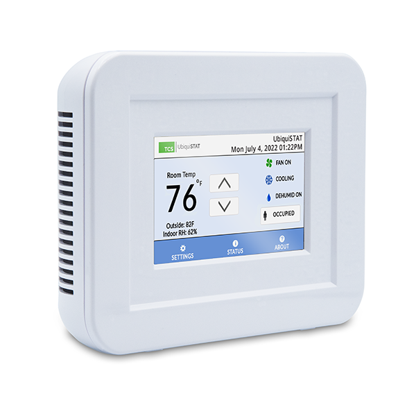 TCS Basys Controls US4111 UbiquiSTAT Single-Stage RTU/Zoning Controller with WiFi and Dehumidification