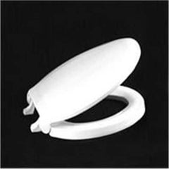 Centoco 800TM-001 Elongated Toilet Seat Cover Light-Duty Commercial Residential Plastic White