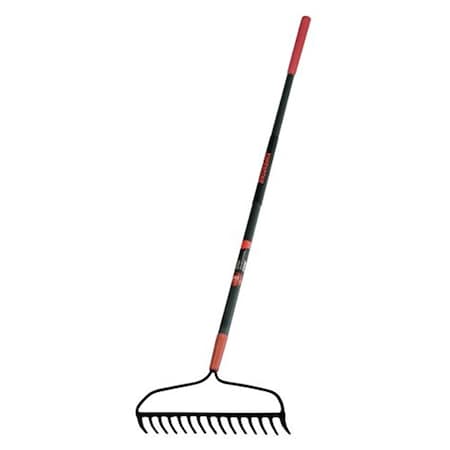 Razor-Back 2853900 Bow Rake Steel 15 Tines 60 in Fiberglass Handle