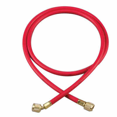 Yellow Jacket 22660 Plus II Hose 1/4 in x 60 in Red HVAC Charging Hose