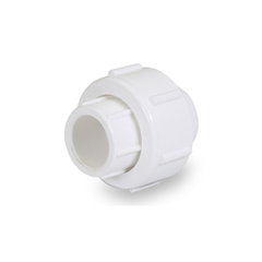 Everflow 395CU034 3/4 Sch. 40 PVC Solvent Union White NSF Approved