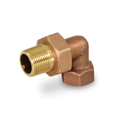 Everflow 48214 1-1/4 IPS Union Brass Elbow For Non-Potable Water Use