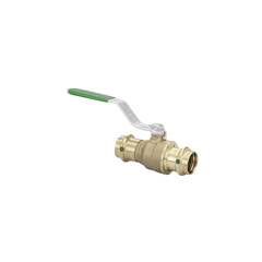 Viega 79943 ProPress 1-1/2 Inch Bronze Full Port Ball Valve with Stainless Steel Ball and Stem, Press x Press