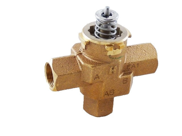 Honeywell VCZMD6100 1/2 Inch Three-Way 3.2Cv Valve