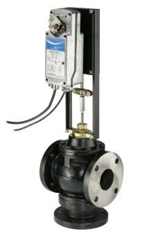 Johnson Controls VG2831TM+92NGGA Electric Flanged Globe Valve with M9220-GGA-3 Actuator