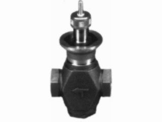 Johnson Controls VG7443PT Bronze Globe Valve Two-Way Push-Down-To-Open Stainless Steel Trim 1.25 Inch Valve Size 18.5 Cv