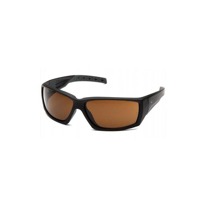 Pyramex VGSB718T VentureGear Overwatch Bronze Lens Black Frame Anti-Fog Safety Glasses