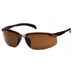 Pyramex VGSBR1118DB VentureGear Waverton Bronze Lens/Brown Frame Safety Glasses