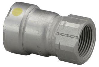 Viega 25146 MegaPressG Adapter Press x Female 1-1/4 x 1-1/4 200 PSI