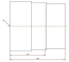 Viega 25756 MegaPressG 2 Inch Cap Carbon Steel 125 PSI Press Connection