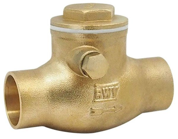 Red-White Valve 247AB_1/2 Low Lead Brass Swing Check