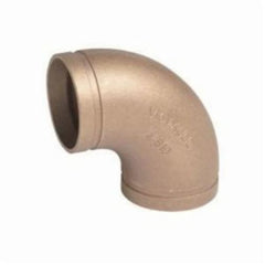 Victaulic F080610C0C FireLock™ Style 610 8 in. Grooved Copper 90° Elbow