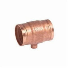 Victaulic FD72626C00 Reducing Tee, 4 x 4 x 1-1/2 in, Grooved x Grooved x Cup