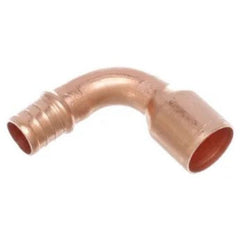 Viega 44345 3/4 x 3/4 PEX Crimp x C Lead-Free Copper Straight 90D Elbow