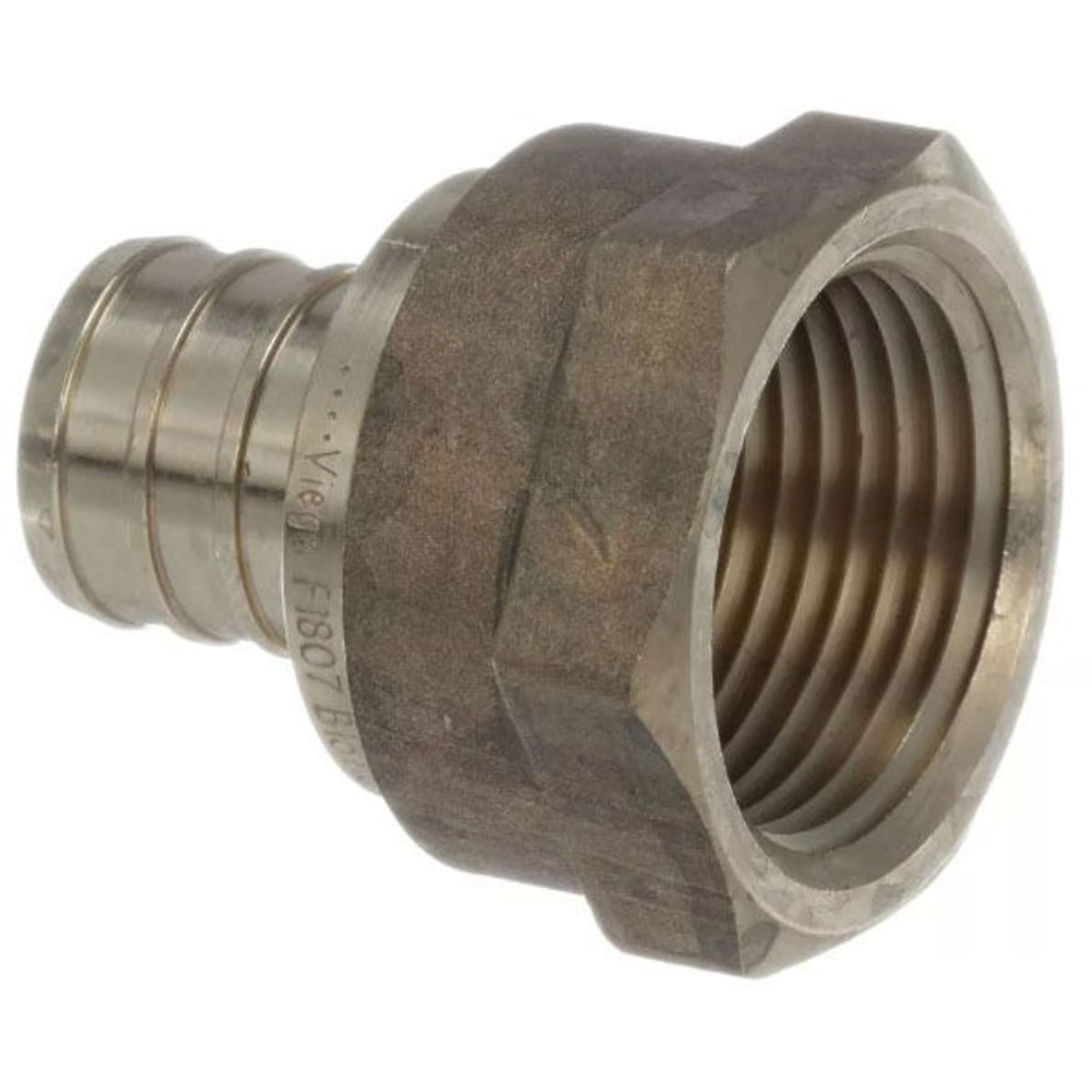 Viega 46323 3/8 x 1/2 - (Crimp-FPT) - Female Adapter