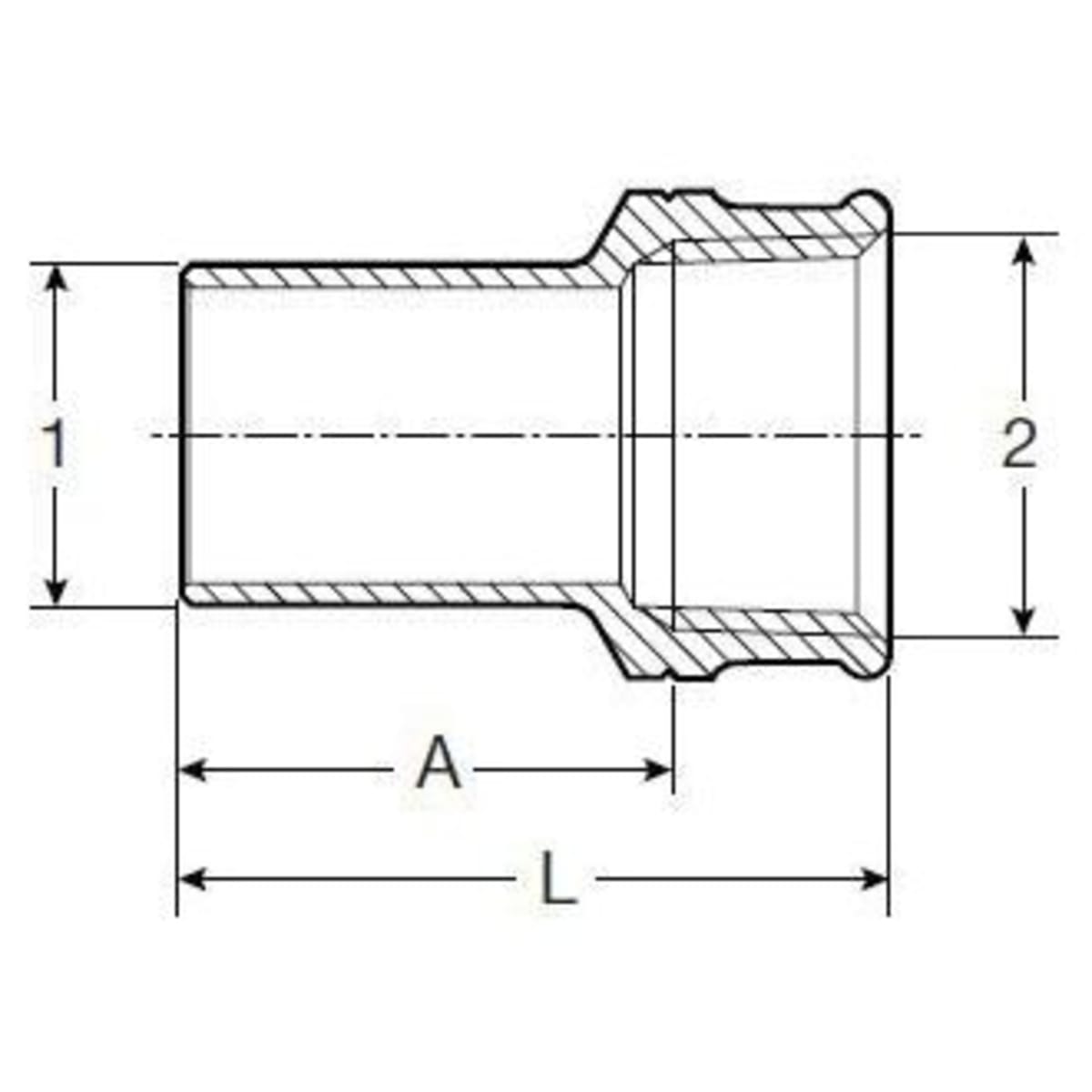 Viega 79460 1-1/4 x 1/2 Fitting Female Adapter (FTG)