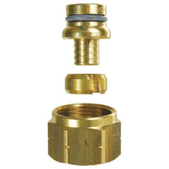 Viega 19007 5/16 x 5/16 Compression x SVC 160 PSI Bronze Straight Adapter