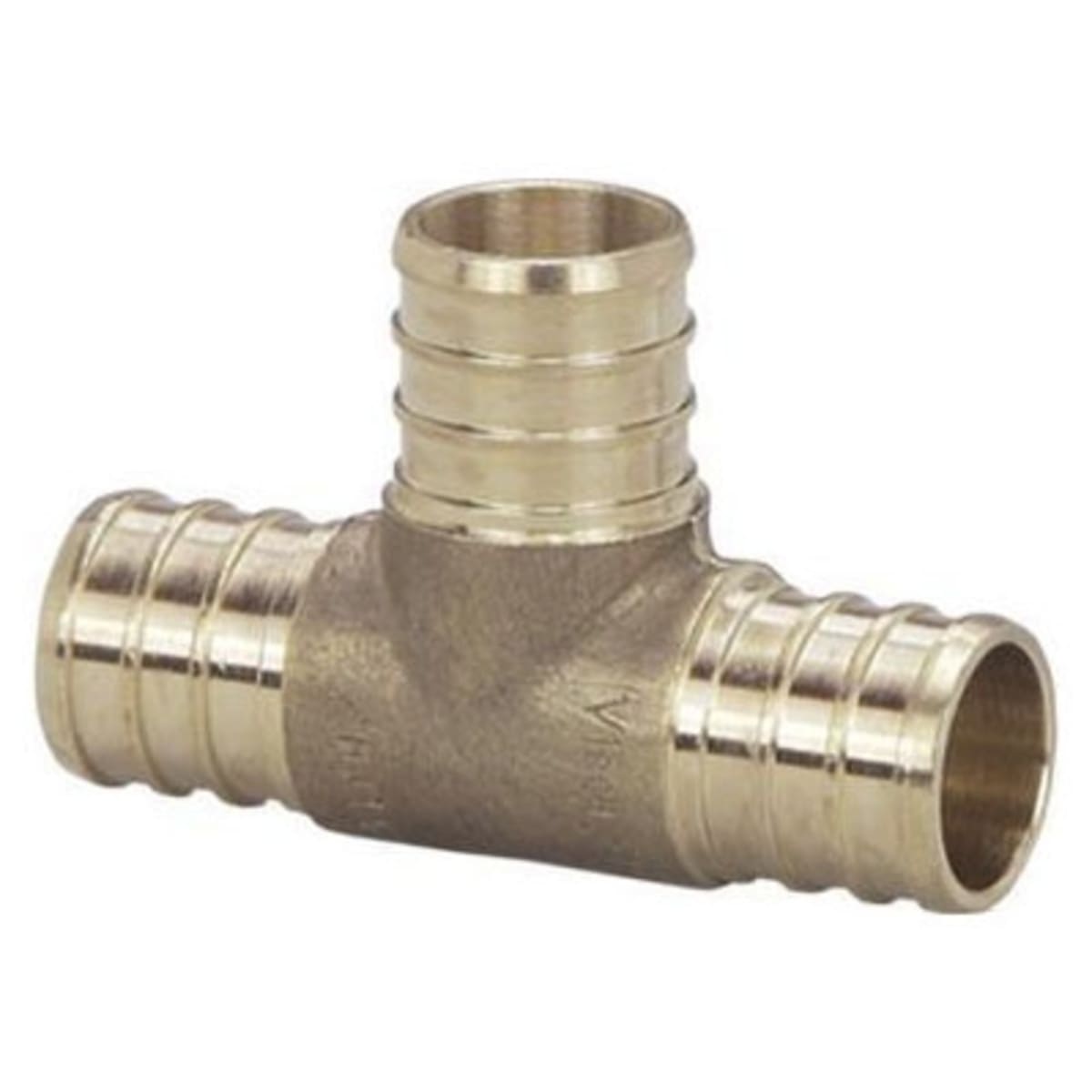 Viega 46553 Tee 1 X 1 X 1/2 In Crimp Brass Reducing Tee