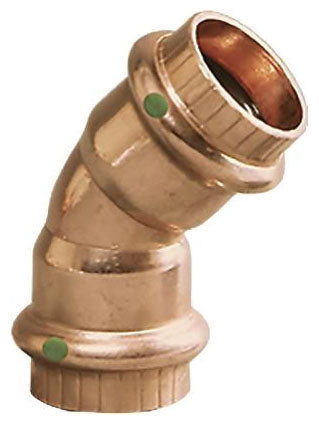 Viega 77612 Copper Elbow 45 Degree 3/4 x 3/4 ProPress