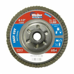 Vortec Pro 31309 Fast Cut Coated Abrasive Flap Disc 4-1/2 in Diameter 60 Grit