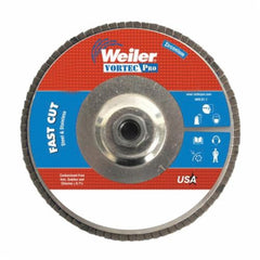 Weiler 31369 Vortec Pro Abrasive Flap Disc 7 in Dia 60 Grit