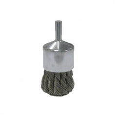 Vortec Pro 36288 Stem Mounted Knot Wire End Brush 1 in Diameter