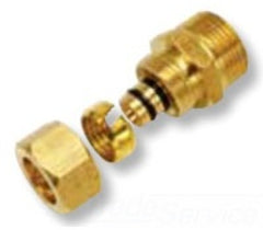 WATTS RADIANT 81008112 RadiantPEX-AL 1 in. Comp x Male Brass Adapter