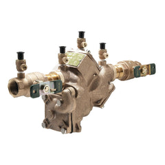 Watts F391008 LF909 Reduced Pressure Zone Assembly, 3/4 in Nominal, FNPT End Style, Quarter-Turn Ball Valve