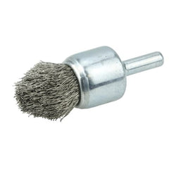 Weiler 10317 Controlled Flare Crimped Wire End Brush 3/4 10/min