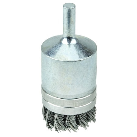 Weiler 11141 Banded Knot Wire End Brush 1-1/8 in 20,000 rpm