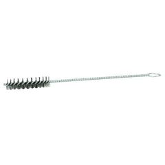 Weiler 21097 Hand Tube Brush 8 inches 0.006 Steel Wire Fill 1/2 Diameter