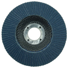 Weiler 31346 Vortec Pro Abrasive Flap Disc 4-1/2 in dia 80 Grit 7/8 Arbor 13000 rpm Type 29