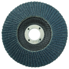 Weiler 31356 5 Inch Vortec Pro Abrasive Flap Disc Angled Phenolic Back