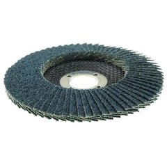 Weiler 31356 5 Inch Vortec Pro Abrasive Flap Disc Angled Phenolic Back