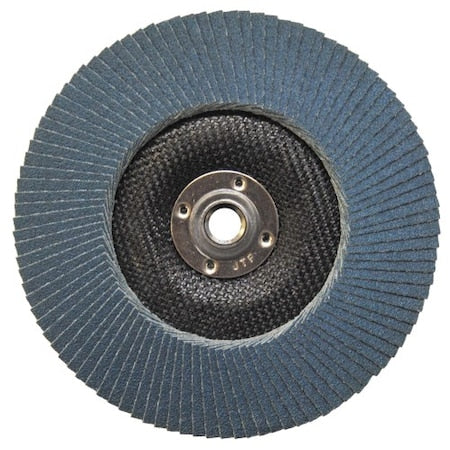 Weiler 31369 Vortec Pro Abrasive Flap Disc 7 Inch 60 Grit 5/8-11 8600 RPM