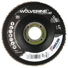 Weiler 31387 4-1/2 Inch Wolverine High Density Abrasive (10/Each)