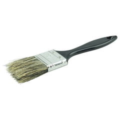 Weiler 40028 Chip & Oil Brush 1 1/2 1 3/4 Trim Length Grey China Bristle Plastic Handle