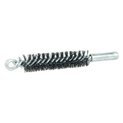 Weiler 44149 1 Inch Double Spiral Flue Brush .012 Steel Fill