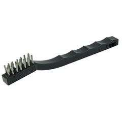 Weiler 44806 Vortec Pro Hand Wire Scratch Brush, Stainless Steel Fill, Plastic Handle, 3 x 7 Rows