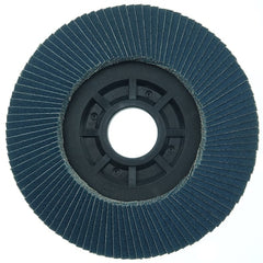 Weiler 50004 Trimmable Tiger Flap Discs 4 1/2 Inches 80 Grit 7/8 Inch Arbor 13,000 RPM